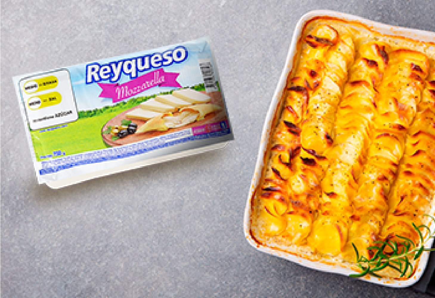 imagen-Pastel de papas gratinadas con Reyqueso